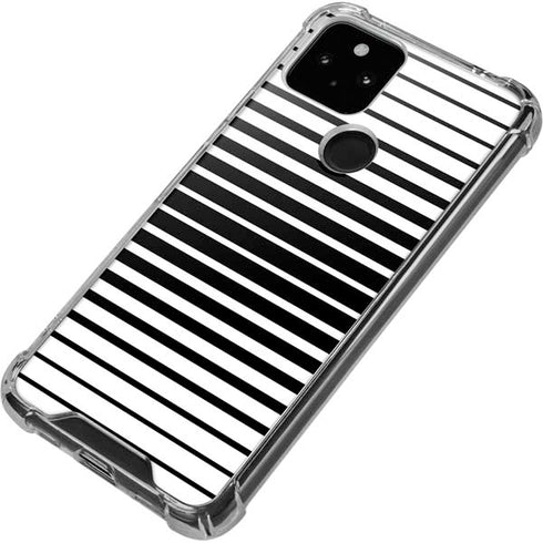 Modern Stripes Google Pixel 5 Clear Case
